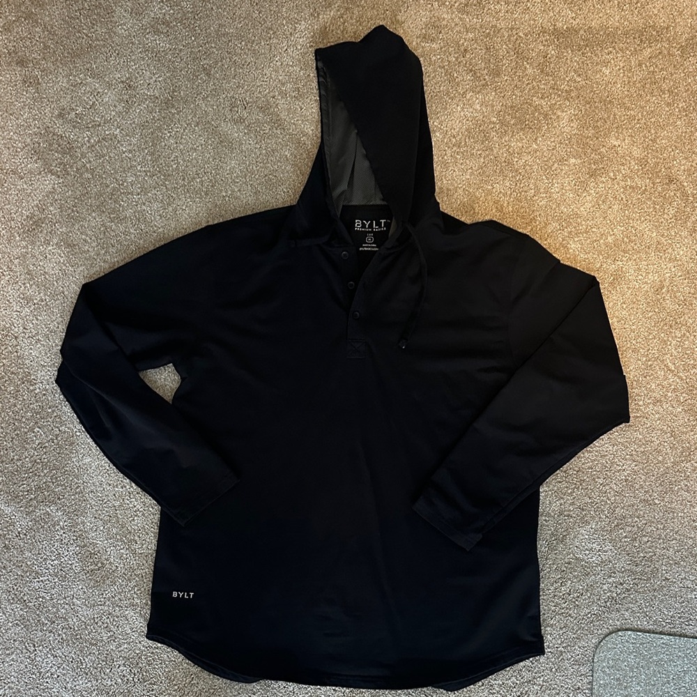 BYLT Basics LUX Black Hooded Jacket
